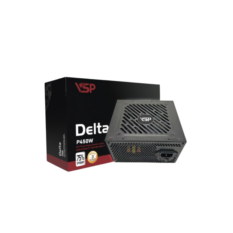 Nguồn máy tính Delta 450 nhãn hiệu VSP, P450W